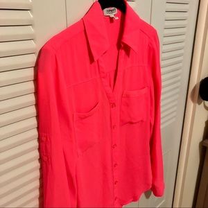 Express Pink Portofino Blouse